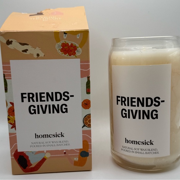 HOMESICK FRIENDSGIVING natural soy wax blend candle 13.75 oz - Picture 1 of 3